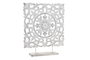 DKD Home Decor Decoración MDF y Metal Desgastado Blanco
