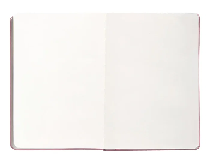 Antartik Cuaderno A5 Tapa Dura Hojas Lisas Rosa Pastel 100 Hojas 80 gr FSC