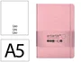 Antartik Cuaderno A5 Tapa Dura Hojas Lisas Rosa Pastel 100 Hojas 80 gr FSC