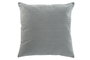 DKD Home Decor Cojín de Algodón Turquesa 60x60 cm (Pack de 2)
