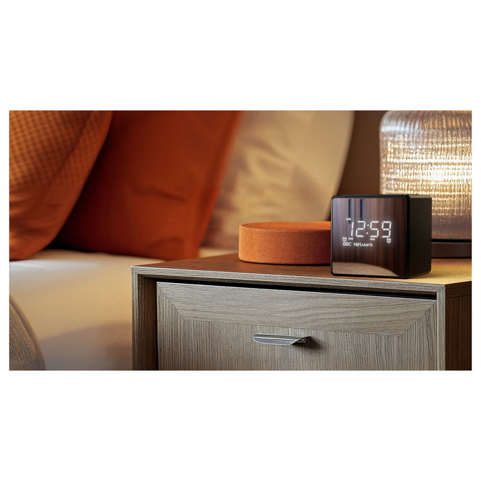 Philips TAR4600/10 Reloj Despertador Digital con Radio DAB/DAB+/FM Negro 12/24h