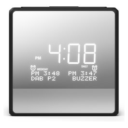 Philips TAR4600/10 Reloj Despertador Digital con Radio DAB/DAB+/FM Negro 12/24h