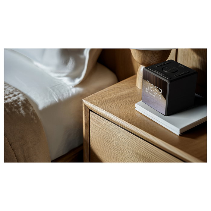 Philips TAR4600/10 Reloj Despertador Digital con Radio DAB/DAB+/FM Negro 12/24h