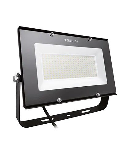 Toshiba Proyector LED de 150W, 6500K, Negro, IP65, para Iluminacion Exterior e Interior