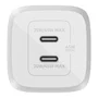 Belkin WCH011vfWH Boost Charge Pro 45W Doble USB-C GaN Blanco