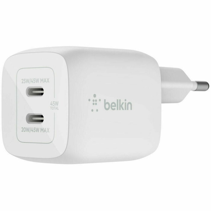Belkin Boost Charge Pro WCH011VFWH 45W Dual USB-C GaN