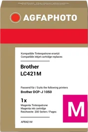 Agfa Photo Cartucho de Tinta Magenta APB421M
