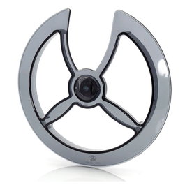XLC Disco de protección para cadena CG-K01 ahumado