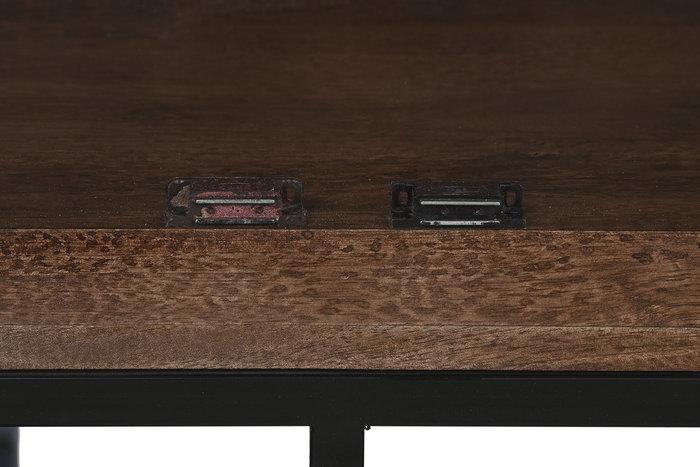 DKD Home Decor Railwood 2c24 Armario Natural 90 x 180 x 45 cm