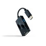 Nanocable Conversor DisplayPort a HDMI/DVI/VGA 20 cm Negro