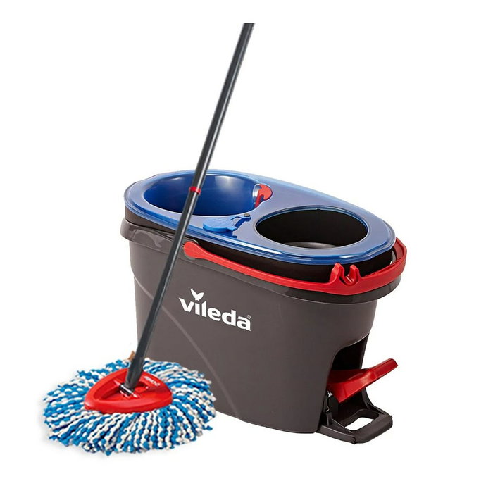 Vileda H2PrO Spin Mop System con sistema de doble depósito Vileda H2PrO Spin Mop System con sistema de doble depósito