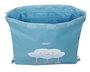 Bolsa Mochila con Cuerdas Safta Nube Azul 26 x 34 x 1 cm