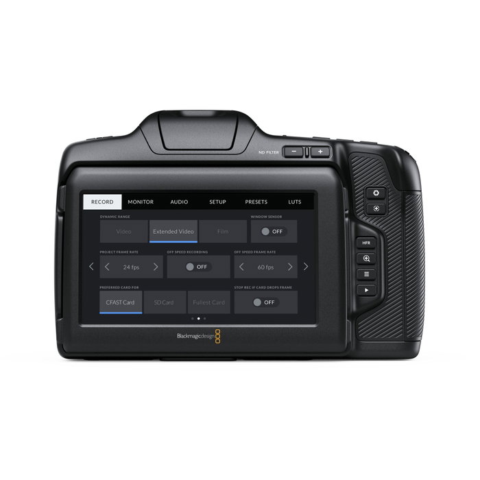 Blackmagic Pocket Cinema Camera 6K Pro Blackmagic Pocket Cinema Camera 6K Pro