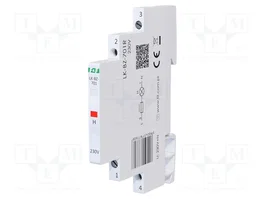 F&F Indicador de tensión LED rojo 230VAC con fusibles 500mA