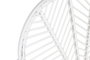 DKD Home Decor Cabecero de Bambú y Ratán Blanco para Cama de 90-105 cm