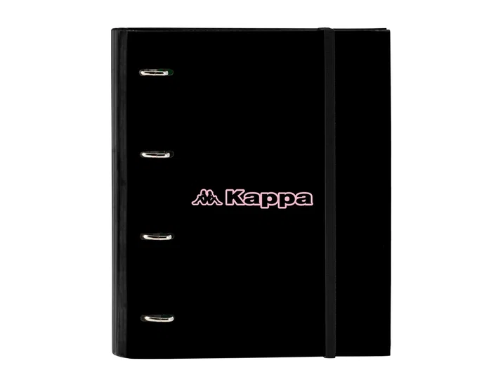 Safta Carpeta de Anillas Kappa Silver Pink con Recambio de 100 Hojas A4