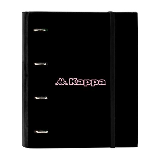 Carpeta de anillas Kappa Silver pink Negro Rosa 27 x 32 x 3.5 cm Carpeta de anillas Kappa Silver pink Negro Rosa 27 x 32 x 3.5 cm
