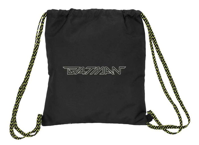 Bolsa Mochila con Cuerdas Batman Game over Negro 35 x 40 x 1 cm