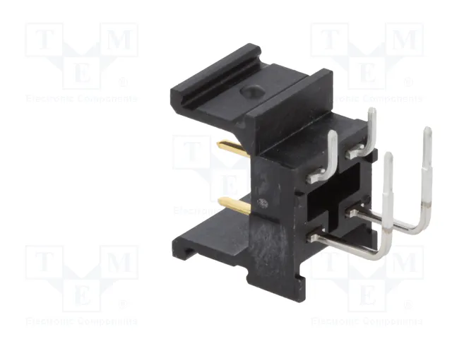 HARTING Conector de datos har-modular® 4 pines macho angular THT HARTING Conector de datos har-modular® 4 pines macho angular THT