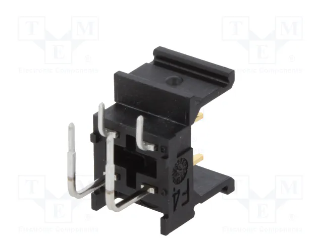 HARTING Conector de datos har-modular® 4 pines macho angular THT HARTING Conector de datos har-modular® 4 pines macho angular THT