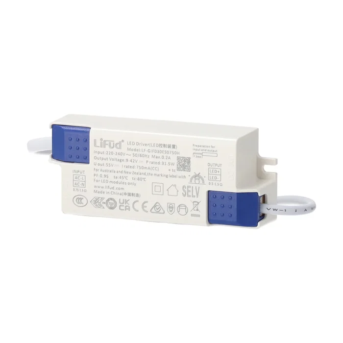 Downlight LED Empotrable 10W 900Lm CRI>95 4000K Blanco Neutro Driver Lifud 50.000H Aluminio Blanco Mate