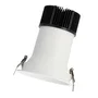 Downlight LED Empotrable 10W 900Lm CRI>95 4000K Blanco Neutro Driver Lifud 50.000H Aluminio Blanco Mate