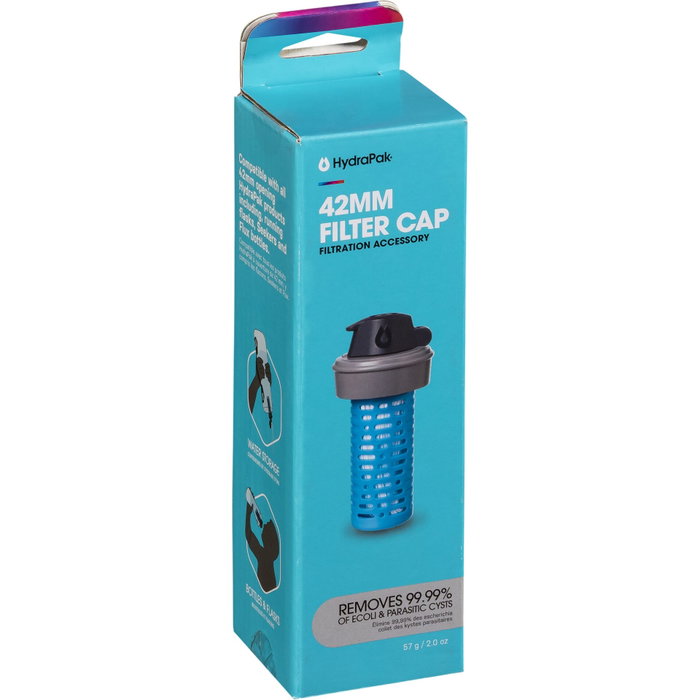 Hydrapak Tapón con filtro de agua 42 mm Azul Hydrapak Tapón con filtro de agua 42 mm Azul