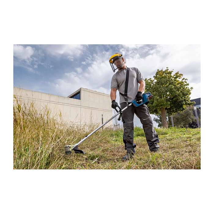 Bosch Professional GFR 18V-23 Cortabordes a Batería 18V Sin Cables con Hoja y Empuñadura en D, Diámetro de Corte 33 cm, Negro/Azul/Rojo