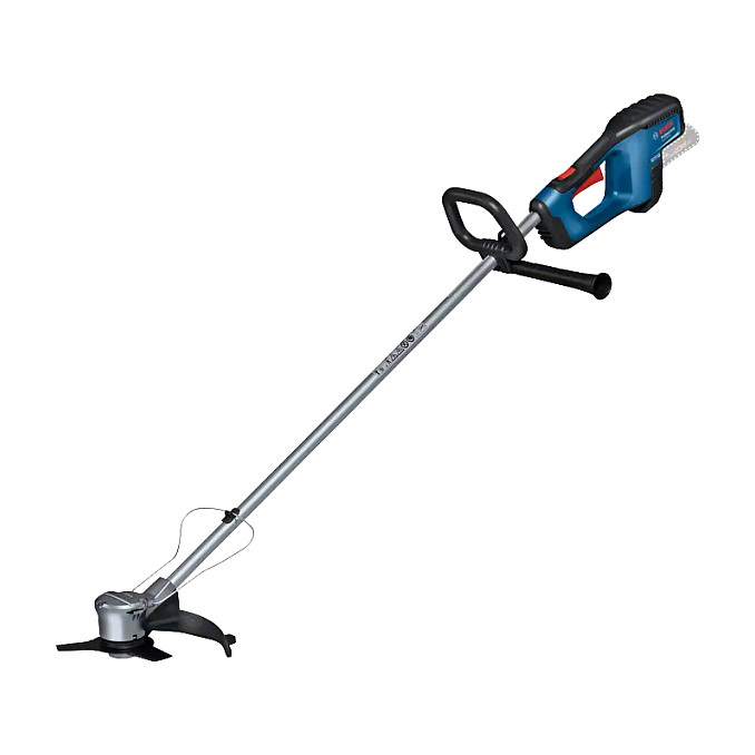Bosch Professional GFR 18V-23 Cortabordes a Batería 18V Sin Cables con Hoja y Empuñadura en D, Diámetro de Corte 33 cm, Negro/Azul/Rojo