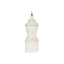 DKD Home Decor Lámpara de Techo de Conchas Hecha a Mano Blanco Roto 52x52x140 cm
