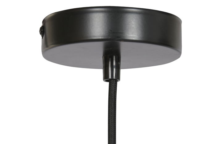 DKD Home Decor Lámpara Techo Balines Lamps 2c 24 Blanco Roto Conchas 52 x 52 x 140 cm