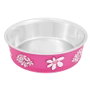 Nayeco Comedero Blossom con Estampado de Flores, Fucsia, 800 ml, 17 cm