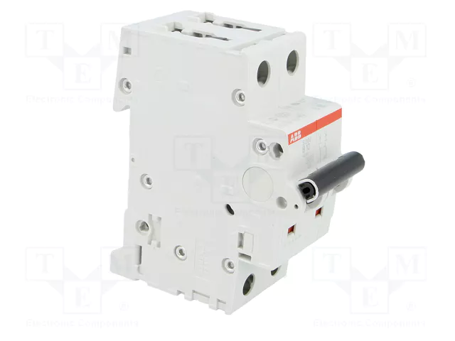ABB S200 Interruptor magnetotérmico 2 polos 10A 6kA ABB S200 Interruptor magnetotérmico 2 polos 10A 6kA