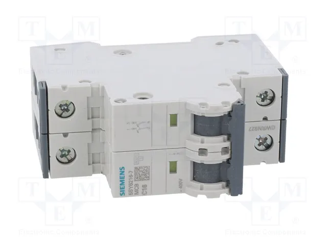 SIEMENS 5SY6216-7 Interruptor magnetotérmico 16A 2 polos 6kA