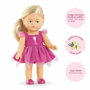 Corolle Mini Corolline Box Set Rosy Fée - Muñeca de vinilo con vestido de hada y alas de mariposa