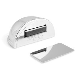 Brinox Tope Puerta Adh. Iman Media Luna Cromo B78260J