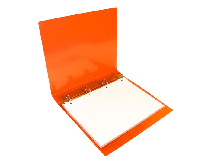 Liderpapel Carpeta Serie Frosty Naranja 4 Anillas 25 mm Din A4 Liderpapel Carpeta Serie Frosty Naranja 4 Anillas 25 mm Din A4