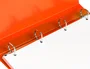 Liderpapel Carpeta Serie Frosty Naranja 4 Anillas 25 mm Din A4
