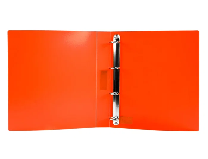 Liderpapel Carpeta Serie Frosty Naranja 4 Anillas 25 mm Din A4 Liderpapel Carpeta Serie Frosty Naranja 4 Anillas 25 mm Din A4