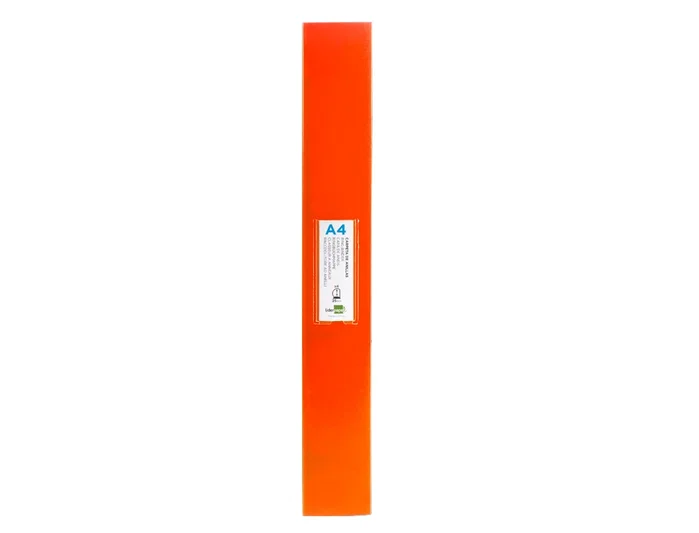 Liderpapel Carpeta Serie Frosty Naranja 4 Anillas 25 mm Din A4 Liderpapel Carpeta Serie Frosty Naranja 4 Anillas 25 mm Din A4