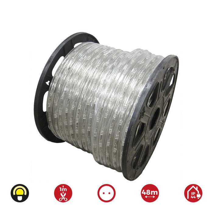 Edm Tubo Flexiled 2 Vías Amarillo 48m Edm Tubo Flexiled 2 Vías Amarillo 48m