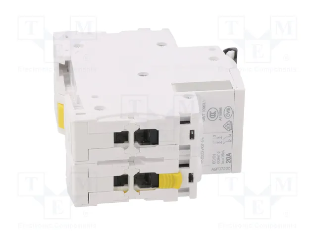 SCHNEIDER ELECTRIC Interruptor magnetotérmico iC60H 2P 20A C 400VAC SCHNEIDER ELECTRIC Interruptor magnetotérmico iC60H 2P 20A C 400VAC