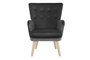 DKD Home Decor Butaca Scandi Gris Oscuro Natural 67 x 92 x 66 cm