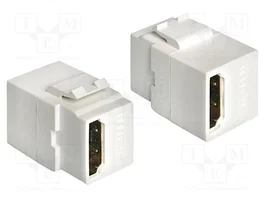 DeLOCK Módulo Keystone HDMI f/f Blanco