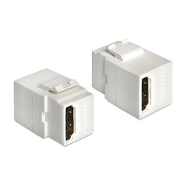 DeLOCK Módulo Keystone HDMI f/f Blanco