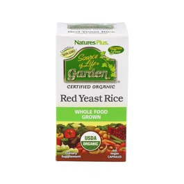 Garden Source Of Life Levadura de Arroz Rojo 60 Cápsulas - Ayuda a mantener niveles normales de colesterol