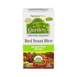 Garden Source Of Life Levadura de Arroz Rojo 60 Cápsulas - Ayuda a mantener niveles normales de colesterol