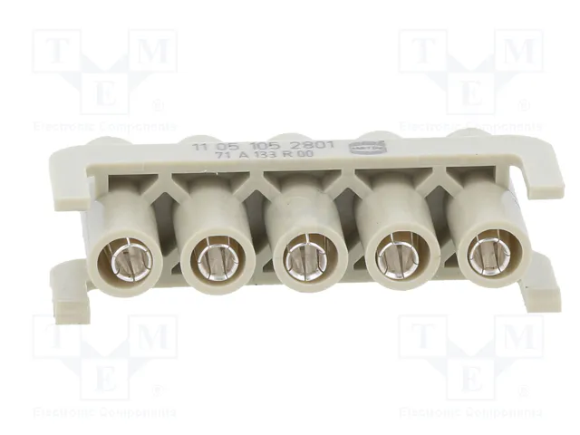 HARTING Contacto Hembra Han Yellock Multiplier 1:1 16A 500V