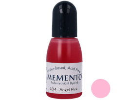 Tsukineko Tinta MEMENTO rosado bebé translúcida recarga 15ml