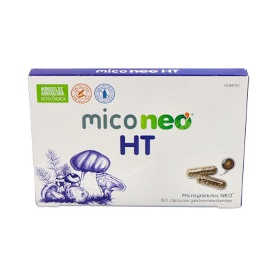 NEO Mico Neo Ht 60 Cápsulas Suplemento a base de hongos para el sistema cardiovascular NEO Mico Neo Ht 60 Cápsulas Suplemento a base de hongos para el sistema cardiovascular